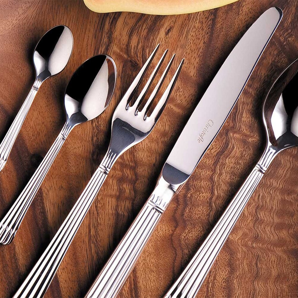 Christofle Osiris Stainless Steel Flatware